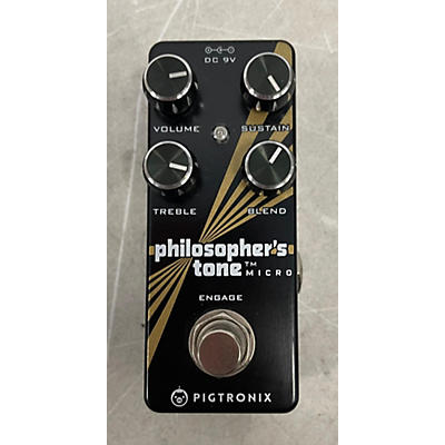 Pigtronix Philosophers Tone Micro Effect Pedal