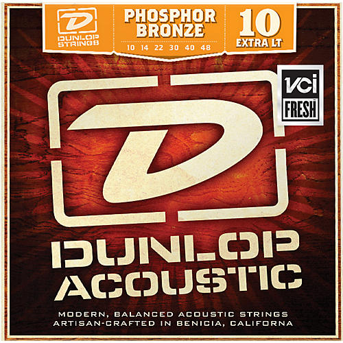 Phosphor Bronze Extra Light Acoustic Guitar Strings