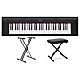 Yamaha Piaggero NP-12 Black Portable Keyboard With Power Adapter Essentials Package