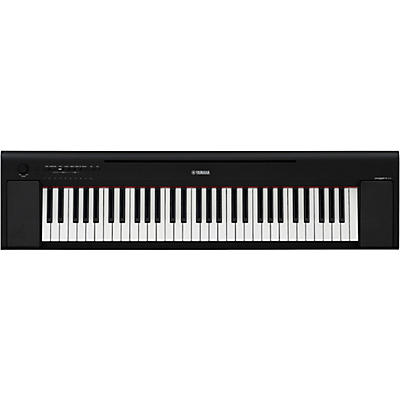 Yamaha Piaggero NP-15 61-Key Portable Keyboard With Power Adapter