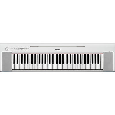 Yamaha Piaggero NP-15 61-Key Portable Keyboard With Power Adapter