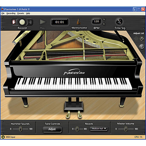 Pianissimo Virtual Grand Piano