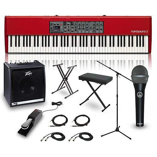 Piano 3 88-Key Complete Stage Piano Package