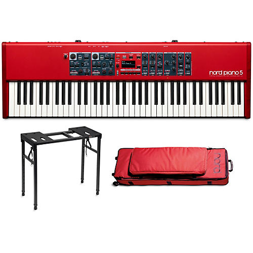 Nord Piano 5 73-Key Stage Keyboard with Bench and Case