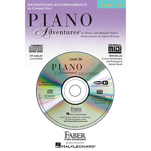 Faber Piano Adventures Piano Adventures CD for Lesson Level 3B - Faber Piano