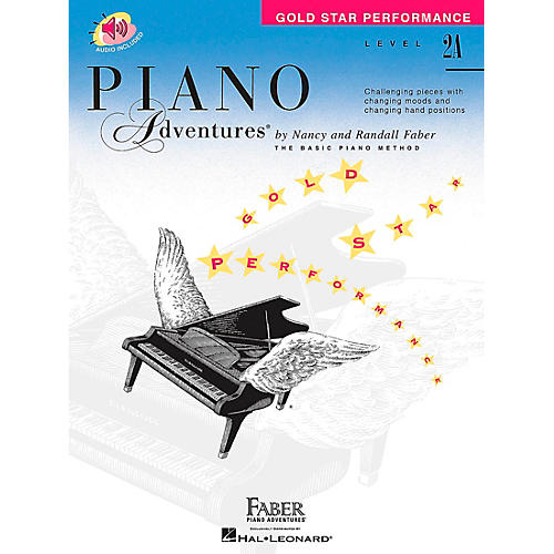 Faber Piano Adventures Piano Adventures Gold Star Performance Level 2A Book/CD - Faber Piano