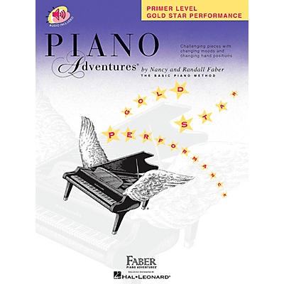 Faber Piano Adventures Piano Adventures Primer Level Gold Star Performance Book/CD - Faber Piano
