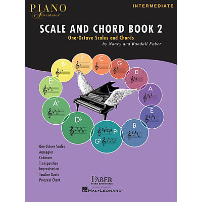 Faber Piano Adventures Piano Adventures Scale and Chord Book 2 Faber Piano Adventures® Series Softcover Written by Randall Faber