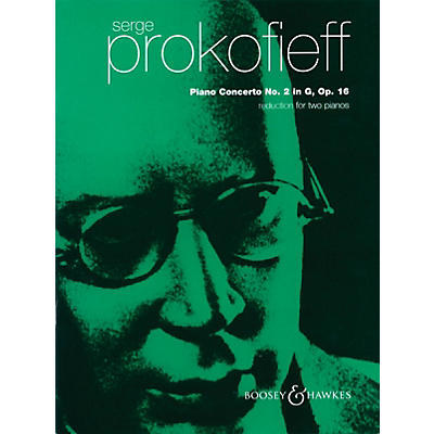 Boosey and Hawkes Piano Concerto No. 2 in G Minor, Op. 16 for Two Pianos by Prokofieff
