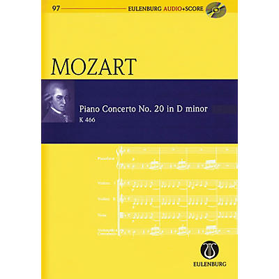 Schott Piano Concerto No. 20 in D Minor Study Score Series Softcover with CD Composed by Wolfgang Amadeus Mozart
