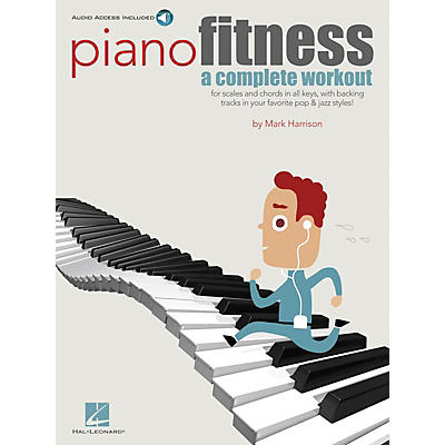 Hal Leonard Piano Fitness (A Complete Workout) Keyboard Instruction Series Softcover Audio Online by Mark Harrison