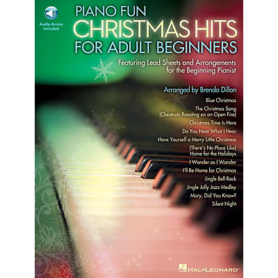 Hal Leonard Piano Fun - Christmas Hits for Adult Beginners Educational Piano Library Series Softcover Audio Online