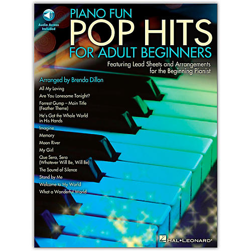 Hal Leonard Piano Fun - Pop Hits For Adult Beginners (Book/Online Audio)
