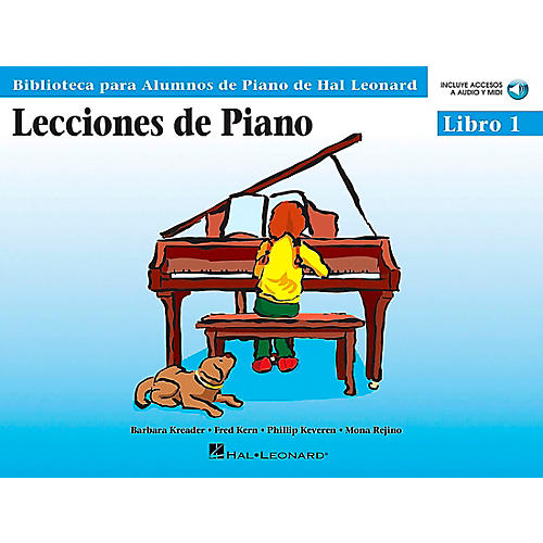 Piano Lessons Book 1 Book/CD Package - Spanish Edition