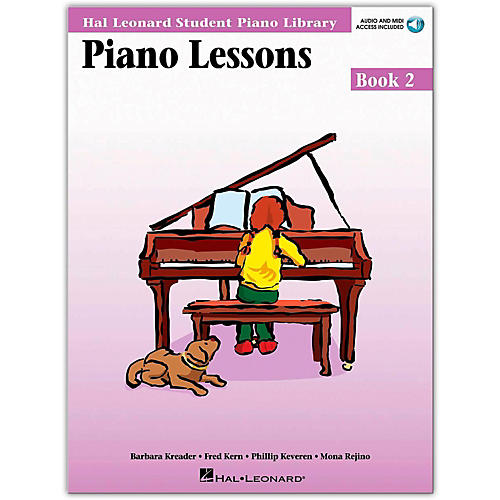 Piano Lessons Book 2 Book/Online Audio Package