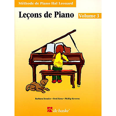 Hal Leonard Piano Lessons Book 3 - French Edition Education Piano Lib French Ed Series Written by Barbara Kreader