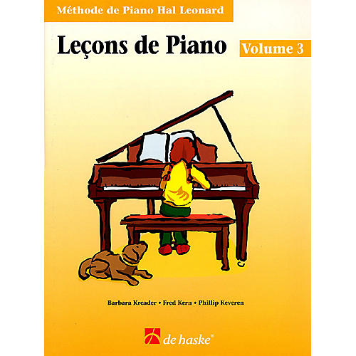 Hal Leonard Piano Lessons Book 3 - French Edition Education Piano Lib French Ed Series Written by Barbara Kreader