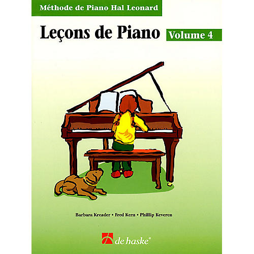 Hal Leonard Piano Lessons Book 4 - French Edition Education Piano Lib French Ed Series Written by Barbara Kreader
