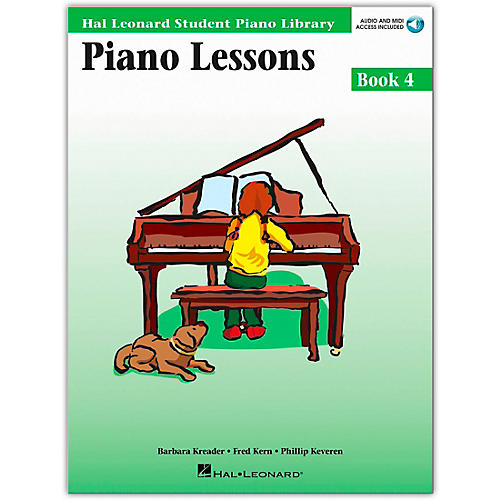 Piano Lessons Book/Online Audio 4 Package Hal Leonard Student Piano Library Book/Online Audio