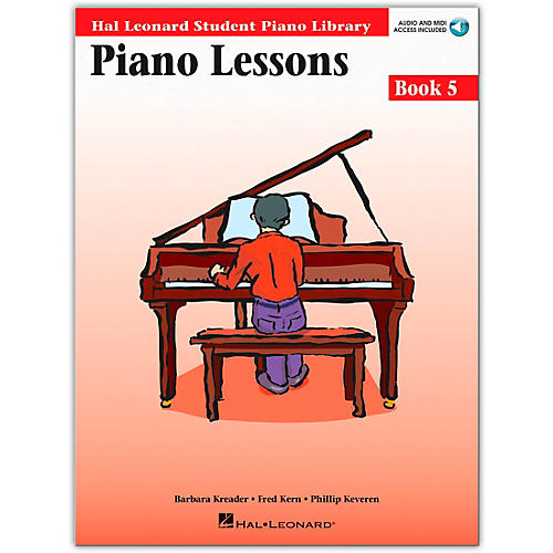 Piano Lessons Book/Online Audio 5  Hal Leonard Student Piano Library Book/Online Audio