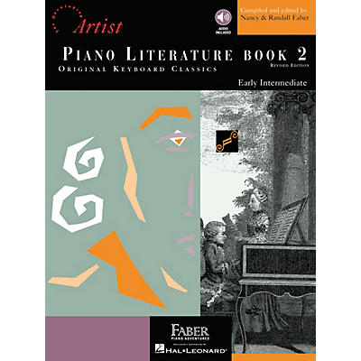 Faber Piano Adventures Piano Literature Book 2 - Developing Artist Original Keyboard Classics Book/CD - Faber Piano
