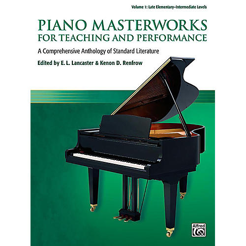 Alfred Piano Masterworks for Teaching and Performance, Volume 1 - Late Elementary / Intermediate