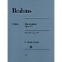 G. Henle Verlag Piano Pieces Op. 119 Revised Edition Henle Music Softcover by Brahms Edited by Katrin Eich