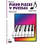 SCHAUM Piano Pieces & Puzzles (Level 4 Inter Level) Educational Piano Book by Al Rita