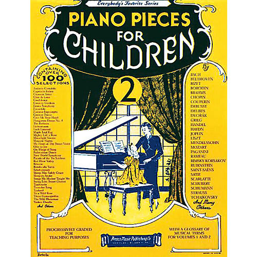 Music Sales Piano Pieces for Children - Volume 2 Music Sales America Series Softcover