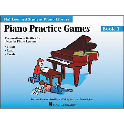 Hal Leonard Piano Practice Games Book 1 Hal Leonard Student Piano Library