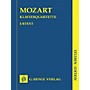 G. Henle Verlag Piano Quartets (Study Score) Henle Study Scores Series Softcover Composed by Wolfgang Amadeus Mozart