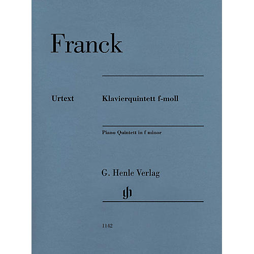 G. Henle Verlag Piano Quintet in F minor by Cesar Franck
