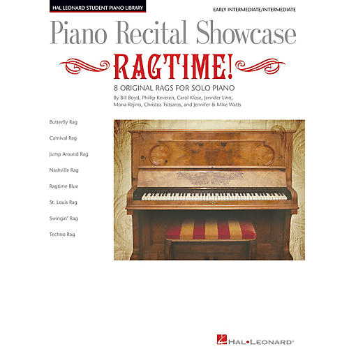 Hal Leonard Piano Recital Showcase Ragtime Piano Library