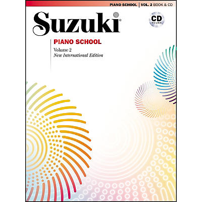 Suzuki Piano School International Edition Piano Book and CD Volume 2