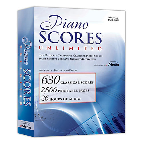 Piano Scores Unlimited (Win/Mac)