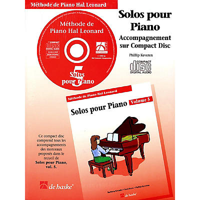 Hal Leonard Piano Solos Book 5 - CD - French Edition Education Piano Lib French Ed Series CD (Book 5)