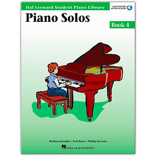 Piano Solos Book/Online Audio 4 Hal Leonard Student Piano Library Book/Online Audio