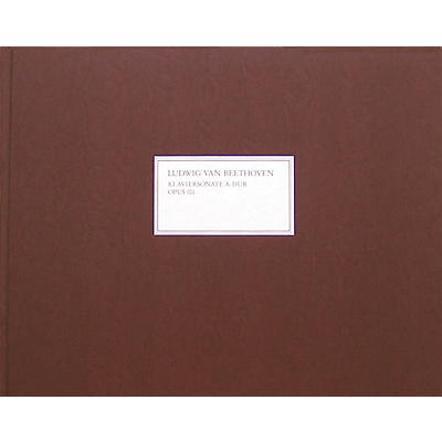 G. Henle Verlag Piano Sonata A Major Op. 101 (Facsimile) Henle Facsimile Series Hardcover