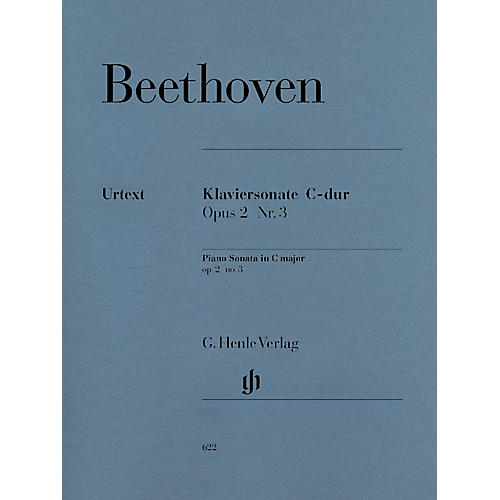 Piano Sonata No. 3 in C Major Op. 2, No. 3 Henle Music Folios Series Softcover