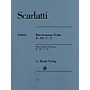 G. Henle Verlag Piano Sonata in E Major, K. 380, L. 23 Henle Music Folios Softcover by Scarlatti Edited by Bengt Johnsson