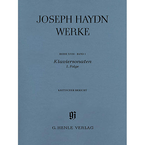 G. Henle Verlag Piano Sonatas, 1st sequence Henle Complete Edition Series Softcover