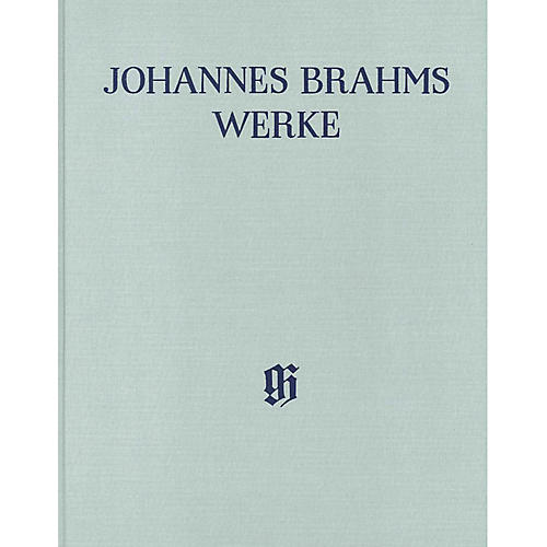 G. Henle Verlag Piano Sonatas Henle Complete Edition Series Hardcover Composed by Johannes Brahms Edited by Katrin Eich
