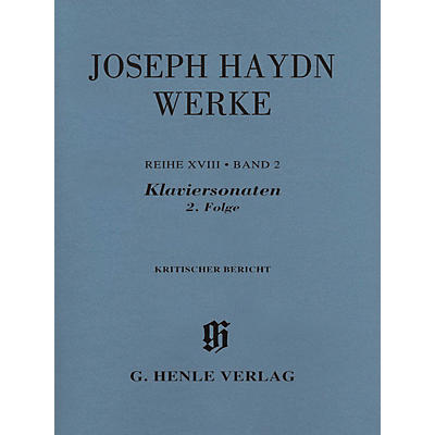 G. Henle Verlag Piano Sonatas Volume 2 Henle Complete Edition Series Softcover