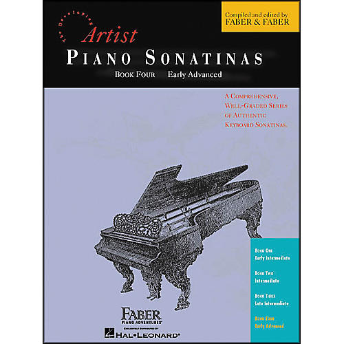 Faber Piano Adventures Piano Sonatinas Book 4 Early Advanced - Faber Piano