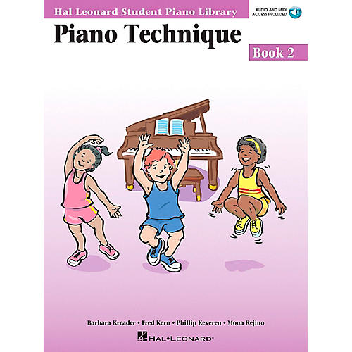 Piano Technique Book 2 Book/CD Hal Leonard Student Piano Library