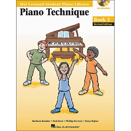 Hal Leonard Piano Technique Book 3 Book/CD Hal Leonard Student Piano Library