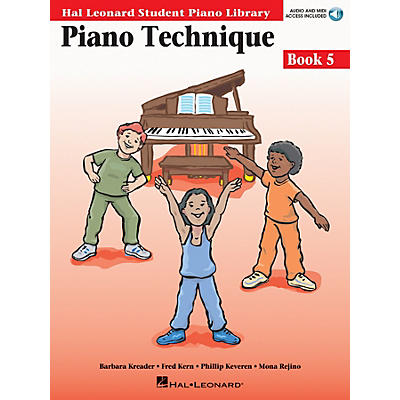 Hal Leonard Piano Technique Book 5 - Book/Enhanced CD Pack Educational Piano Library Book with CD by Various Authors