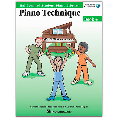 Piano Technique Book/Online Audio 4 Hal Leonard Student Piano Library Book/Online Audio