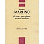 Max Eschig Piano Works Editions Durand Series Softcover Composed by Bohuslav Martinu