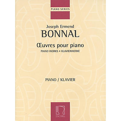 Max Eschig Piano Works (Oeuvres pour Piano) Editions Durand Series Composed by Joseph Ermend-Bonnal
